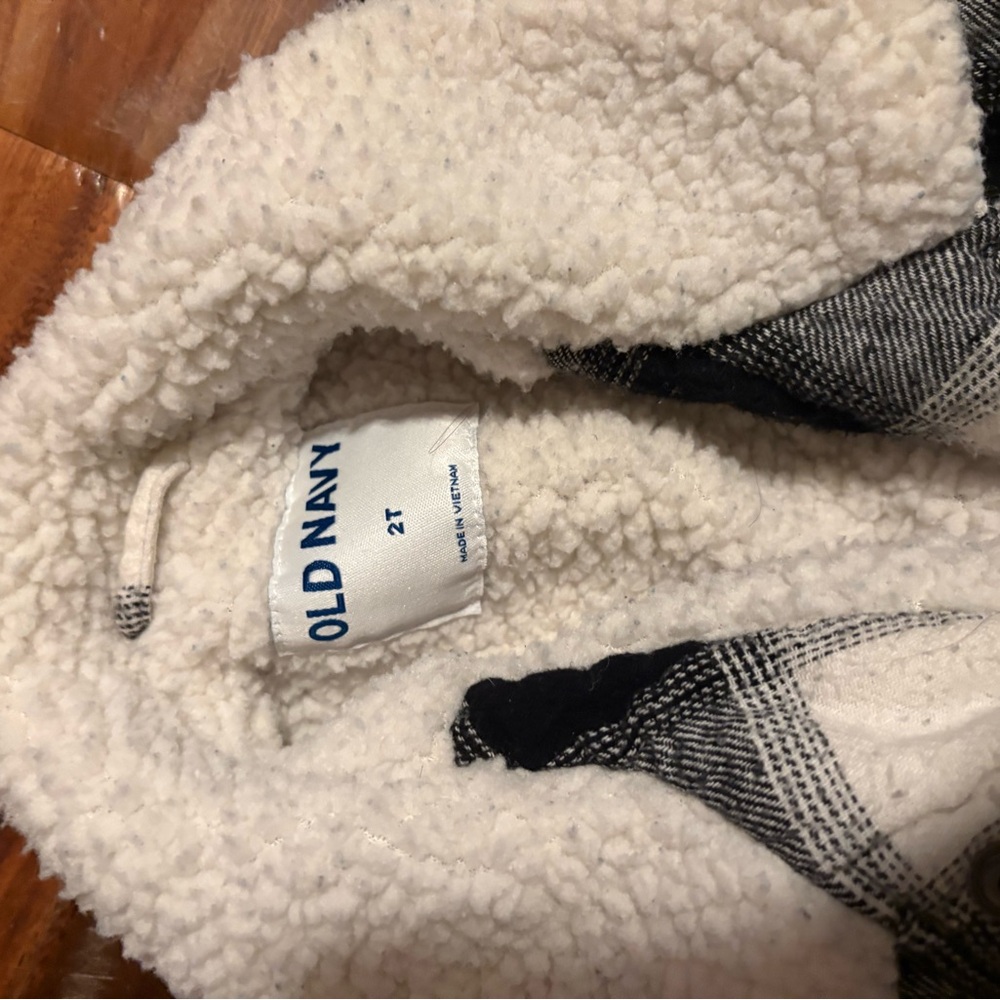 Kids toddler plaid shacket‎ size 2t k1 - Picture 2 of 2